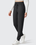 G4Free - Barefeel Fleece Lined Tapered Leg Drawstring Joggers -GF25D716AA-S-GF25D717AA-S-GF25D718AA-S-GF25D716AB-M-GF25D717AB-M