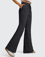 G4Free - Breezeline Flare Pockets High Waist Drawstring Leggings -GF25A666AA-S-GF25A667AA-S-GF25A668AA-S-GF25A666AB-M-GF25A667AB-M