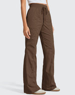 G4Free - Breezeline Flare Pockets High Waist Drawstring Leggings -GF25A666AA-S-GF25A667AA-S-GF25A668AA-S-GF25A666AB-M-GF25A667AB-M