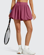 G4Free - Chillwhisp Bubble Ruffled Hem Inner Shorts Tennis Skirts 14'' -GF26H796B005F-XS-GF26H796B005A-S-GF26H796B005B-M-GF26H796B005C-L-GF26H796B005D-XL