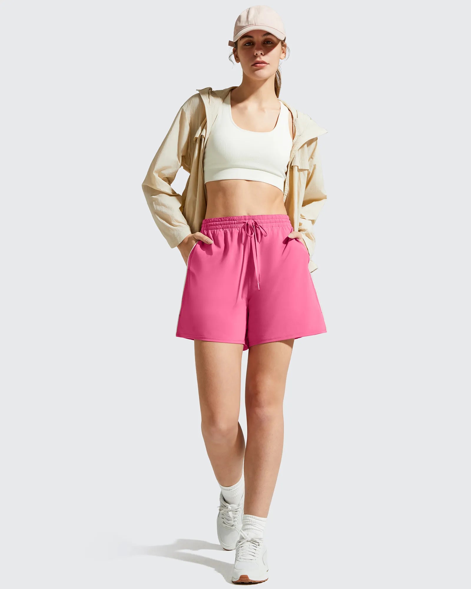 G4Free - Chillwhisp Built-in Shorts Split Running Shorts 3'' -GF26E646A001F-XS-GF26E646A001A-S-GF26E646A001B-M-GF26E646A001C-L-GF26E646A001D-XL