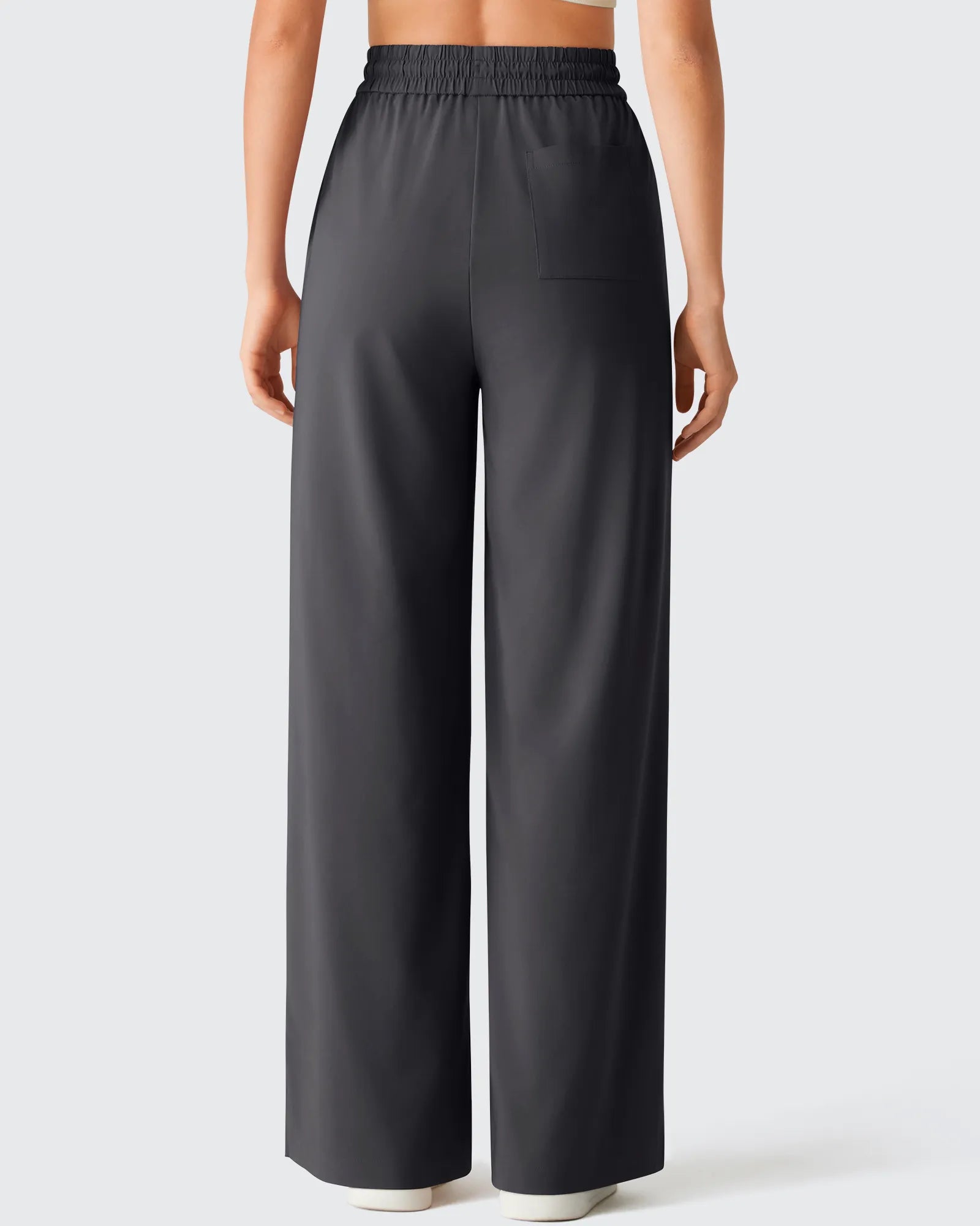 G4Free - Chillwhisp Drawstring Side Slit Flowy Palazzo Wide Leg Pants -GF26J855A001A-S-GF26J856A001A-S-GF26J857A001A-S-GF26J855A001B-M-GF26J856A001B-M