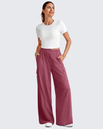 G4Free - Chillwhisp High Waisted Wide Leg Cargo Pants -GF25J437AA-S-GF25J438AA-S-GF25J439AA-S-GF25J437AB-M-GF25J438AB-M