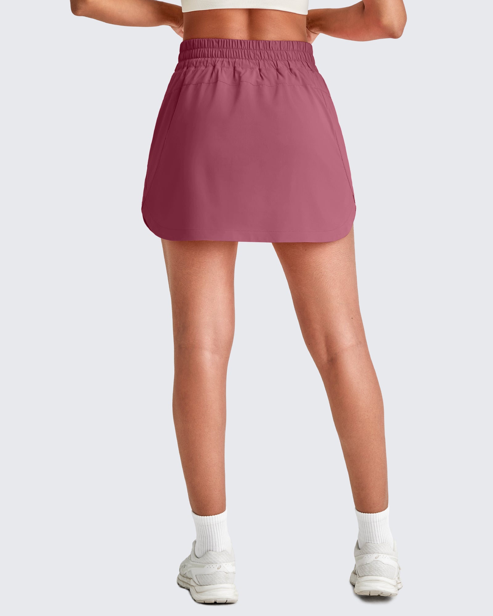 G4Free - Elastic High Waisted A Line Golf Skirts -GF25H406AA-S-GF25H406AB-M-GF25H406AC-L-GF25H406AD-XL-GF25H406AE-XXL