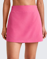 G4Free - Elastic High Waisted A Line Golf Skirts -GF25H406AA-S-GF25H406AB-M-GF25H406AC-L-GF25H406AD-XL-GF25H406AE-XXL