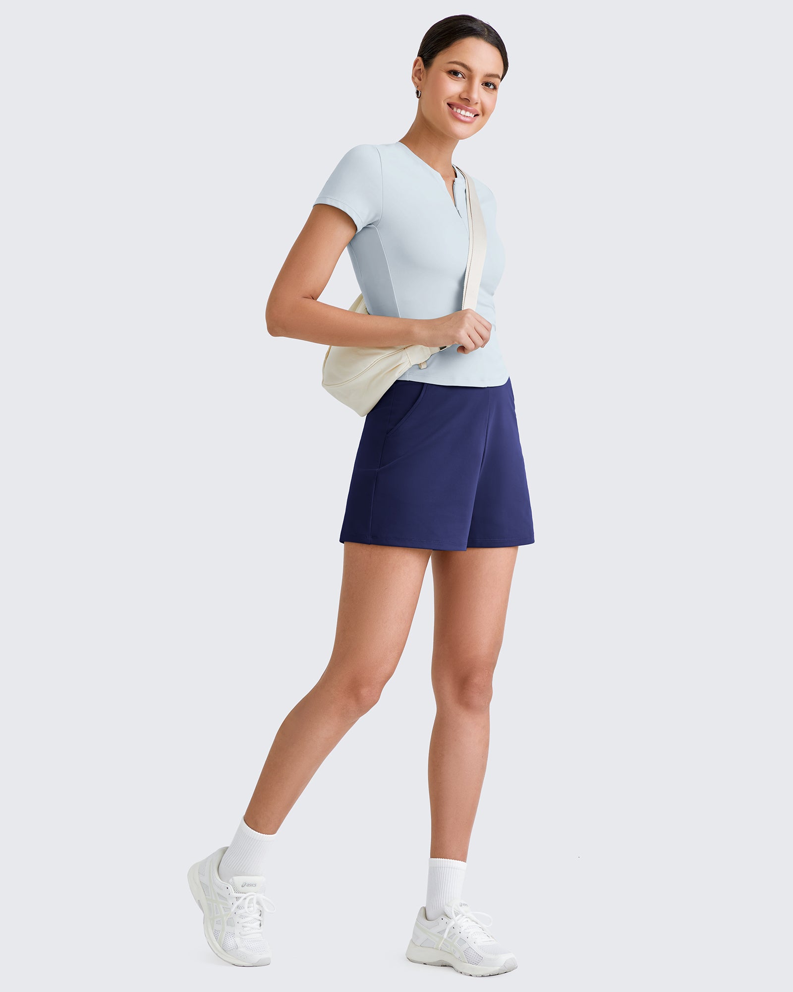 G4Free - EverGoing Athletic Shorts Elastic Waist Running Shorts -GF25E357AA-S-GF25E357AB-M-GF25E357AC-L-GF25E357AD-XL-GF25E357AE-XXL