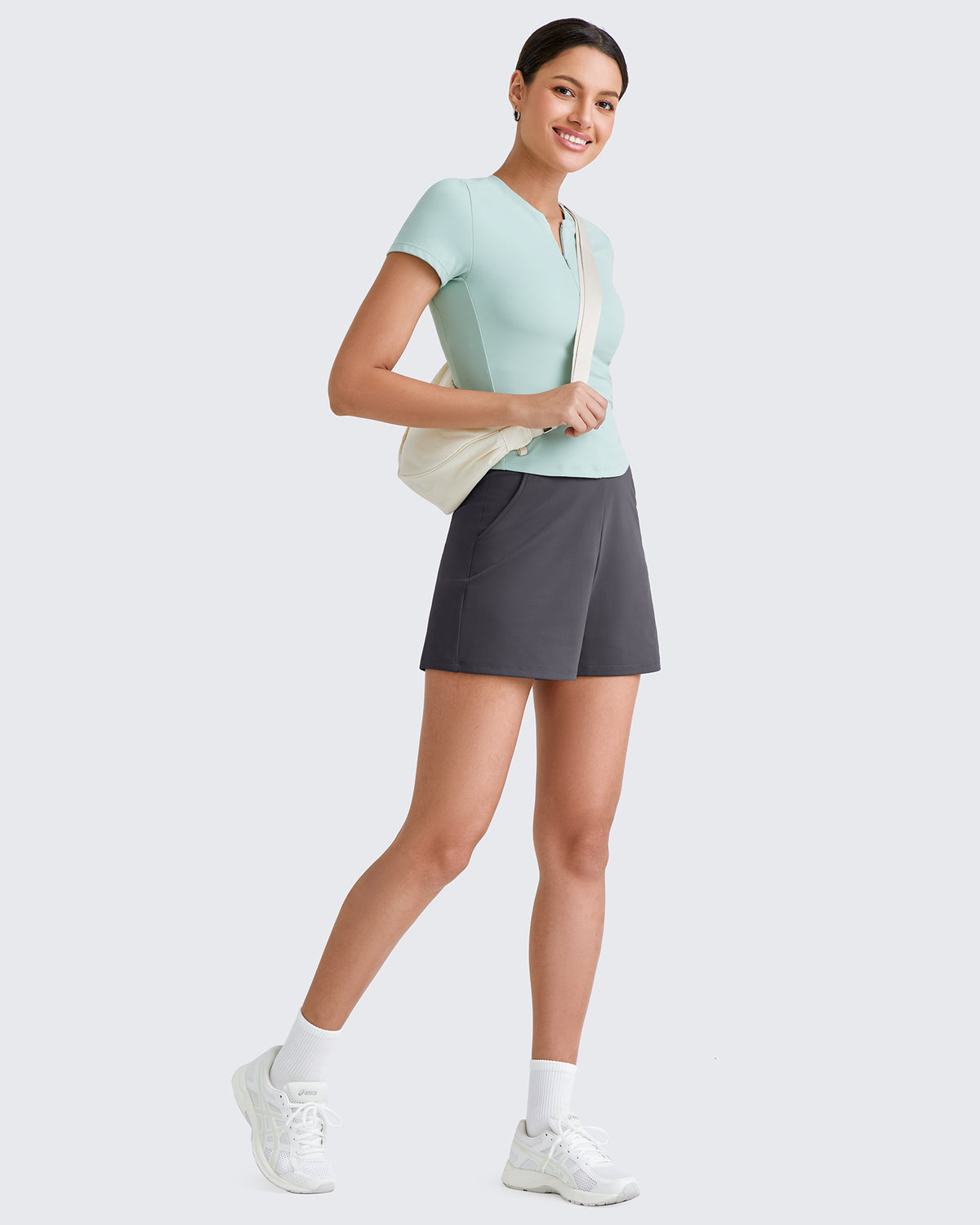 G4Free - EverGoing Athletic Shorts Elastic Waist Running Shorts -GF25E357AA-S-GF25E357AB-M-GF25E357AC-L-GF25E357AD-XL-GF25E357AE-XXL