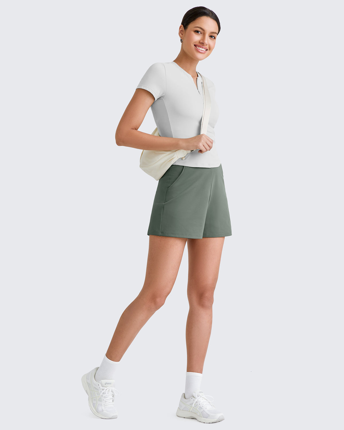 G4Free - EverGoing Athletic Shorts Elastic Waist Running Shorts -GF25E357AA-S-GF25E357AB-M-GF25E357AC-L-GF25E357AD-XL-GF25E357AE-XXL