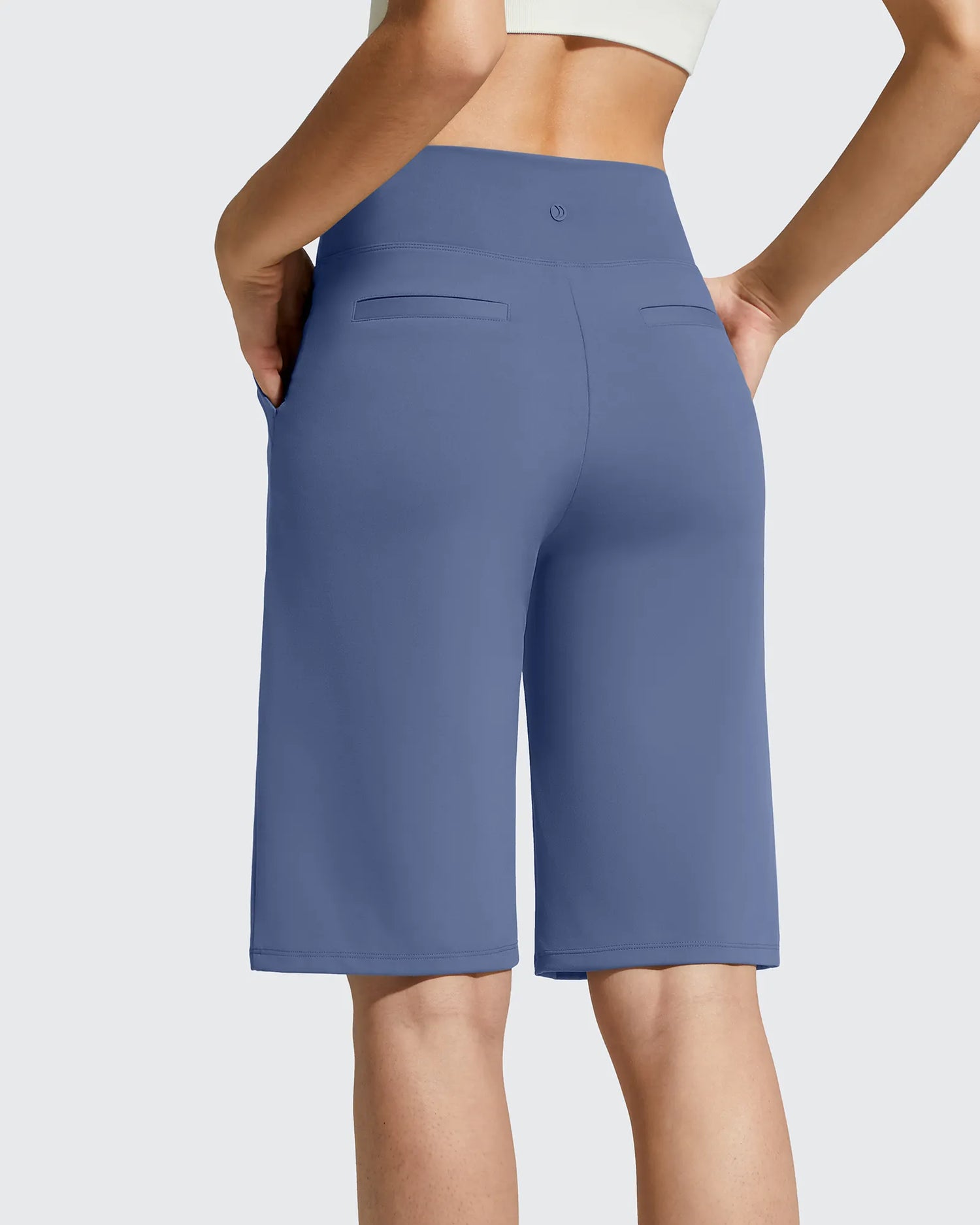 G4Free - EverGoing Bermuda Pockets Knee Length Shorts 10" -GF26E795F001A-S-GF26E795F001B-M-GF26E795F001C-L-GF26E795F001D-XL-GF26E795F001E-XXL