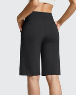 G4Free - EverGoing Bermuda Pockets Knee Length Shorts 10" -GF26E795F001A-S-GF26E795F001B-M-GF26E795F001C-L-GF26E795F001D-XL-GF26E795F001E-XXL