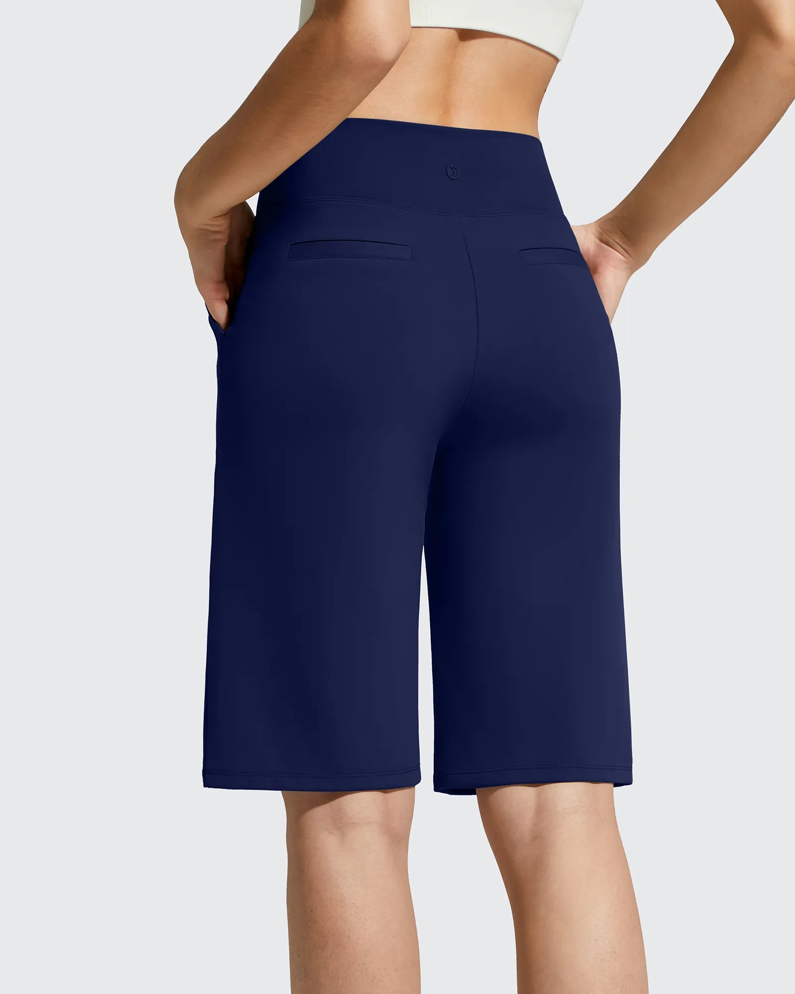 G4Free - EverGoing Bermuda Pockets Knee Length Shorts 10" -GF26E795F001A-S-GF26E795F001B-M-GF26E795F001C-L-GF26E795F001D-XL-GF26E795F001E-XXL