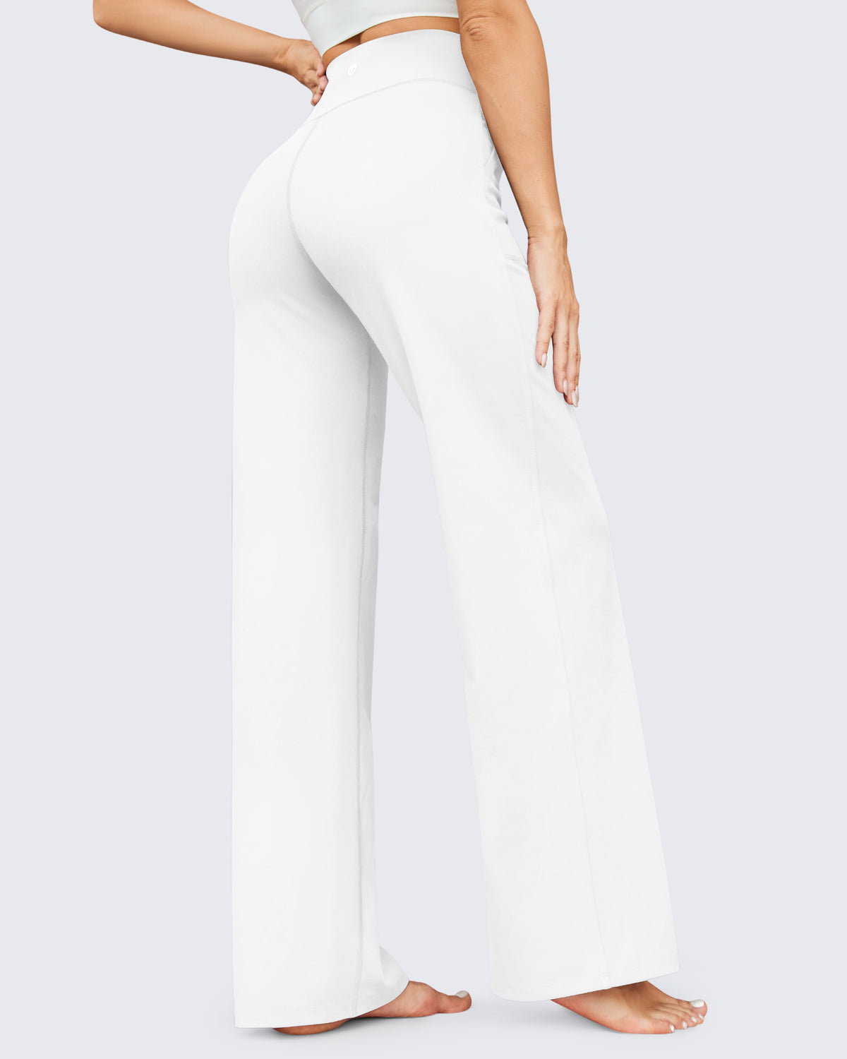 G4Free - EverGoing Business Casual High-Waist Wide Leg Pants 33 --GF23J191AA-S-GF23J191AB-M-GF23J191AC-L-GF23J191AD-XL