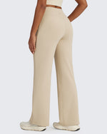 G4Free - EverGoing Fleece Lined High-Waist Drawstring Pants -GF24J215DA-S