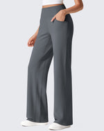 G4Free - EverGoing Fleece Lined High-Waist Wide Leg Thermal Trousers -GF24J230AA-S-GF24J231AA-S-GF24J232AA-S-GF24J230AB-M-GF24J231AB-M