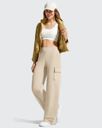 G4Free - EverGoing High-Waist 4 Pockets Wide Leg Cargo Pants -GF26J798A001A-S-GF26J799A001A-S-GF26J800A001A-S-GF26J798A001B-M-GF26J799A001B-M