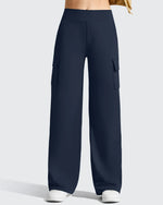 G4Free - EverGoing High-Waist 4 Pockets Wide Leg Cargo Pants -GF26J798A001A-S-GF26J799A001A-S-GF26J800A001A-S-GF26J798A001B-M-GF26J799A001B-M