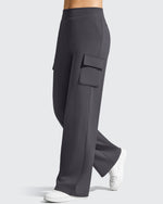 G4Free - EverGoing High-Waist 4 Pockets Wide Leg Cargo Pants -GF26J798C001A-S