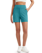 G4Free - EverGoing High-Waist Burmuda Athletic Shorts 5'' -GF25E342AF-XS-GF25E342AA-S-GF25E342AB-M-GF25E342AC-L-GF25E342AD-XL