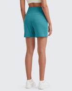 G4Free - EverGoing High-Waist Burmuda Athletic Shorts 5'' -GF25E342AF-XS-GF25E342AA-S-GF25E342AB-M-GF25E342AC-L-GF25E342AD-XL