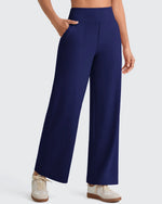 G4Free - EverGoing High Waist Stretch Dressy Cropped Pants Petite -GF25J463BF-XS