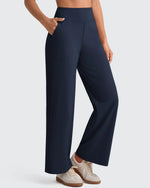 G4Free - EverGoing High Waist Stretch Dressy Cropped Pants Petite -GF25J463BF-XS