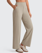 G4Free - EverGoing High Waist Stretch Dressy Cropped Pants Regular -GF25J468HF-XS