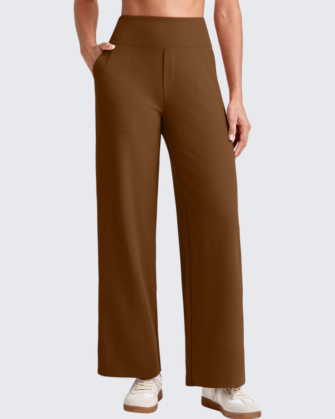 G4Free - EverGoing High Waist Stretch Dressy Cropped Pants Regular -GF25J468HF-XS-GF25J468HA-S-GF25J468HB-M-GF25J468HC-L-GF25J468HD-XL