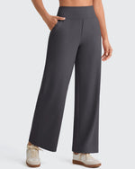 G4Free - EverGoing High Waist Stretch Dressy Cropped Pants Tall -GF25J469AF-XS