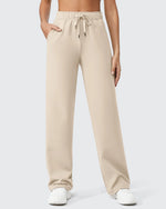 G4Free - EverGoing Loose Fleece Lined Drawstring Casual Pants -GF23J163CA-S-GF23J164CA-S-GF23J165CA-S-GF23J163CB-M-GF23J164CB-M