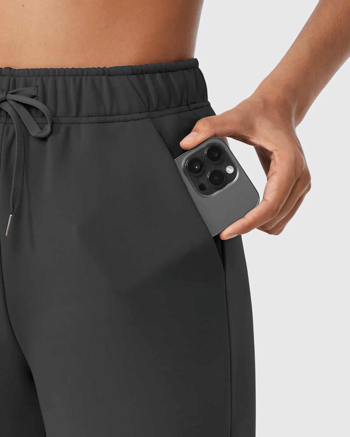 G4Free - EverGoing Loose Fleece Lined Drawstring Casual Pants -GF23J163CA-S-GF23J164CA-S-GF23J165CA-S-GF23J163CB-M-GF23J164CB-M