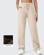 G4Free - EverGoing Loose Fleece Lined Drawstring Casual Pants Regular -GF23J164EA-S