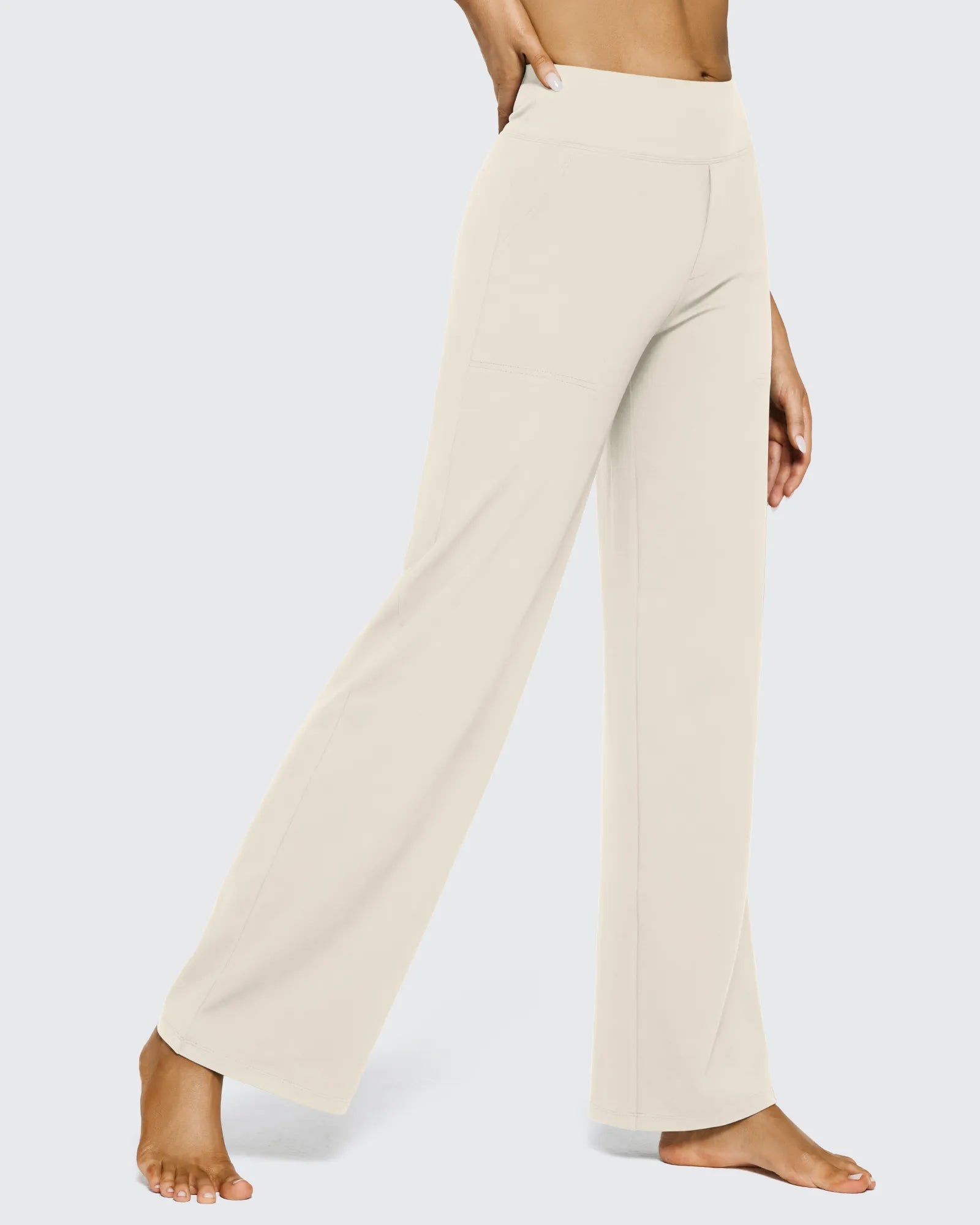 G4Free - EverGoing Loose High-Waist Business Casual Pants 33'' -GF23J184AF-XS-GF23J184AA-S-GF23J184AB-M-GF23J184AC-L-GF23J184AD-XL