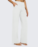 G4Free - EverGoing Loose High-Waist Business Casual Pants 33'' -GF23J184KF-XS