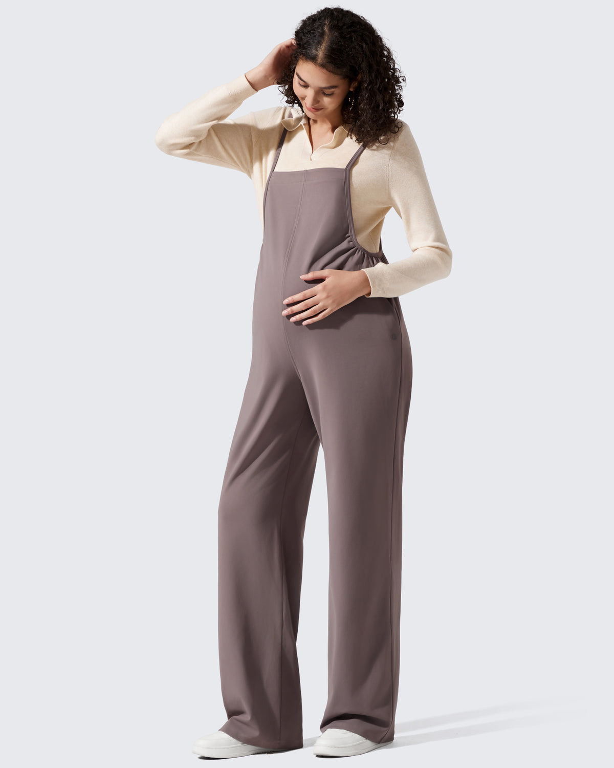 G4Free - EverGoing Maternity Adjustable Strap Wide Leg Rompers -GF25PY674AF-XS-GF25PY675AF-XS-GF25PY676AF-XS-GF25PY674AA-S-GF25PY675AA-S