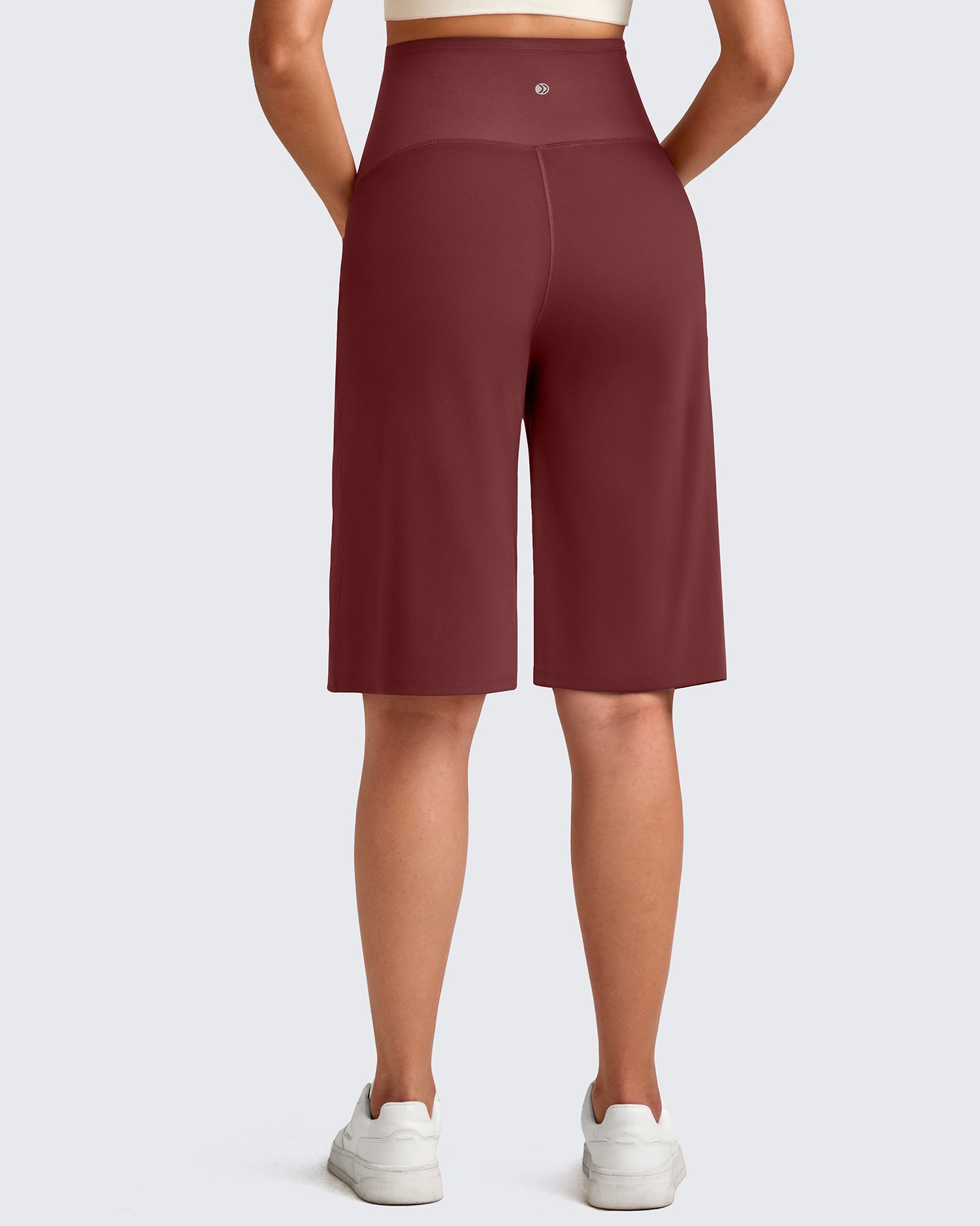 G4Free - EverGoing Maternity Athletic Bermuda Shorts 12'' -GF25EY508AA-S-GF25EY508AB-M-GF25EY508AC-L-GF25EY508AD-XL-GF25EY508AE-XXL