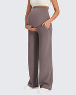 G4Free - EverGoing Maternity Stretch Wide Leg Pants -GF24J289AA-S-GF24J290AA-S-GF24J291AA-S-GF24J289AB-M-GF24J290AB-M