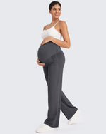 G4Free - EverGoing Maternity Stretch Wide Leg Pants -GF24J289AA-S-GF24J290AA-S-GF24J291AA-S-GF24J289AB-M-GF24J290AB-M