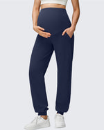G4Free - EverGoing Maternity Workout Over The Belly Joggers -GF25DY616DF-XS