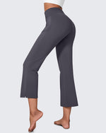 G4Free - EverGoing Stretch Mid-Waist Flare Business Casual Pants -GF24A212AA-S-GF22A081AA-S-GF24A213AA-S-GF24A212AB-M-GF22A081AB-M