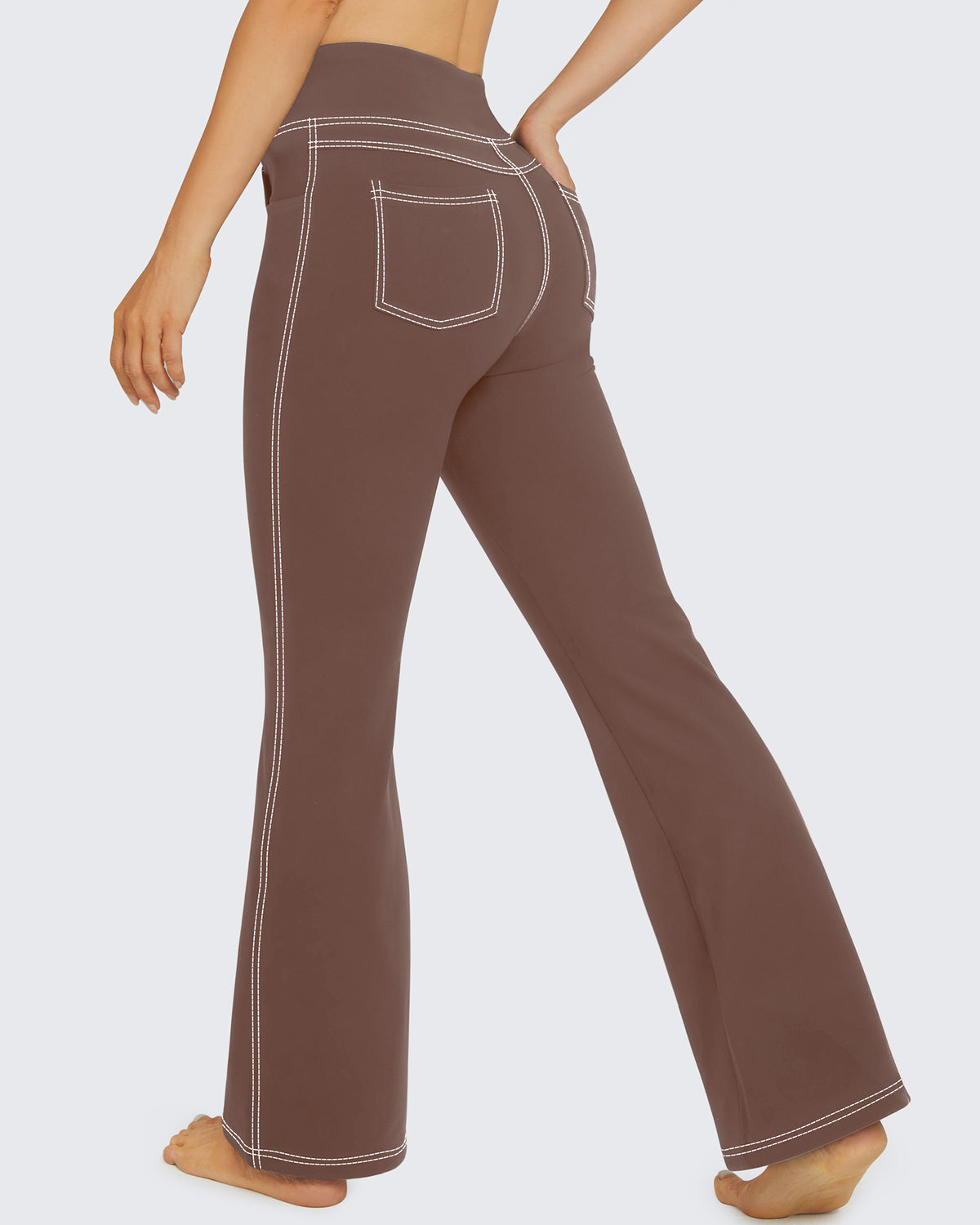 G4Free - EverGoing Stretchy High-Waisted Multiple Flare Work Pants -GF23A168AA-S-GF22A071AA-S-GF23A169AA-S-GF23A168AB-M-GF22A071AB-M