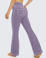 G4Free - EverGoing Stretchy High-Waisted Multiple Flare Work Pants -GF23A168AA-S-GF22A071AA-S-GF23A169AA-S-GF23A168AB-M-GF22A071AB-M