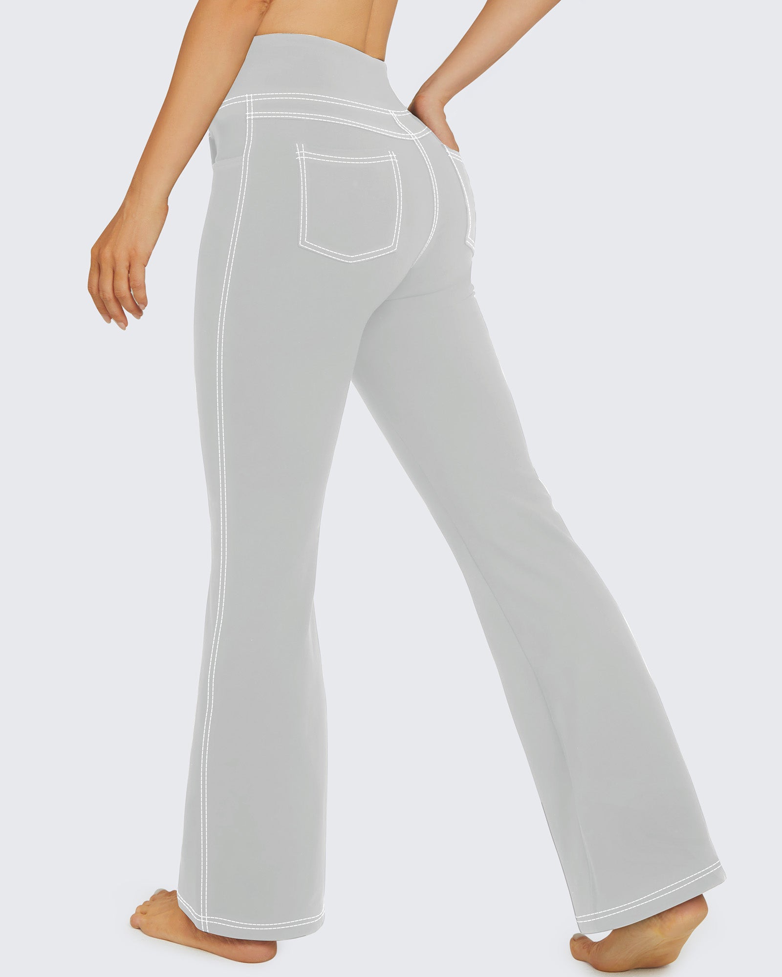 G4Free - EverGoing Stretchy High-Waisted Multiple Flare Work Pants -GF23A168AA-S-GF22A071AA-S-GF23A169AA-S-GF23A168AB-M-GF22A071AB-M