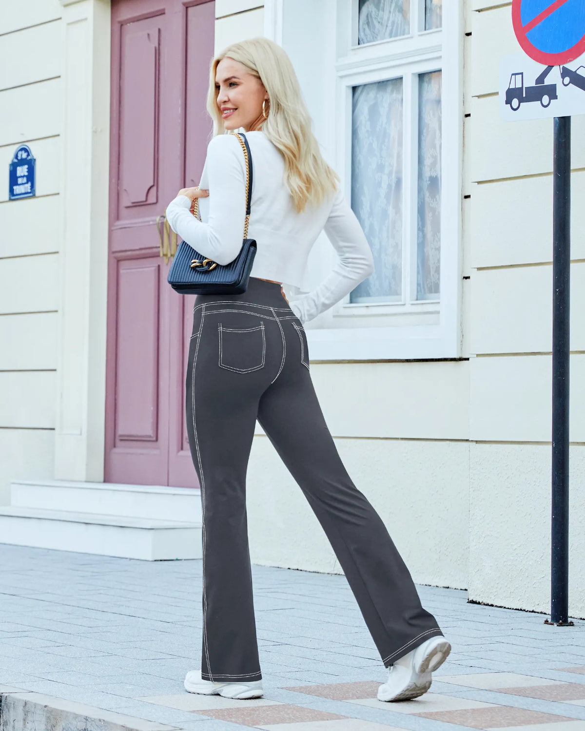 G4Free - EverGoing Stretchy High-Waisted Multiple Flare Work Pants -GF23A168AA-S-GF22A071AA-S-GF23A169AA-S-GF23A168AB-M-GF22A071AB-M