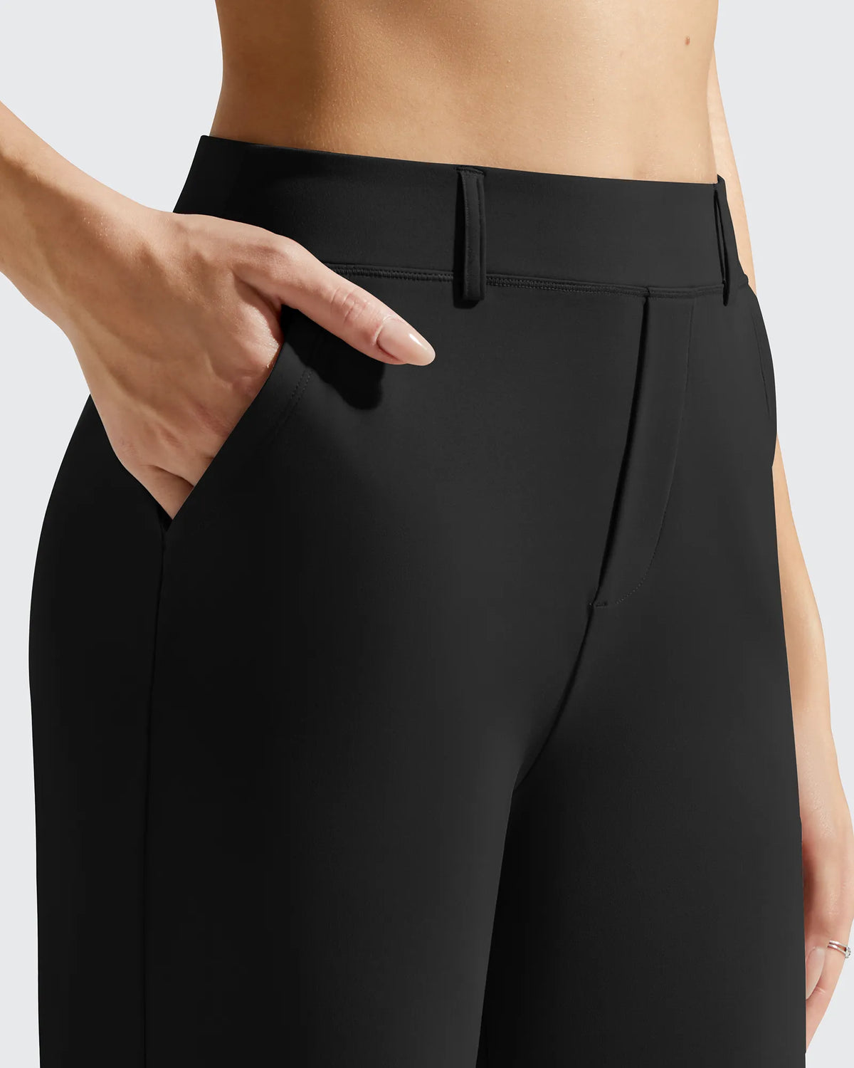 G4Free - EverGoing Wide Leg  Belt Loops High-Waist Dress Pants -GF26J801A001A-S-GF26J802A001A-S-GF26J803A001A-S-GF26J801A001B-M-GF26J802A001B-M