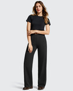 G4Free - EverGoing Wide Leg  Belt Loops High-Waist Dress Pants -GF26J801A001A-S-GF26J802A001A-S-GF26J803A001A-S-GF26J801A001B-M-GF26J802A001B-M