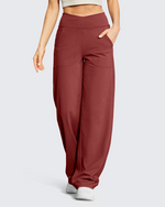 G4Free - EverGoing Wide Leg High-Waist Casual Pants Regular -GF22D061CF-XS