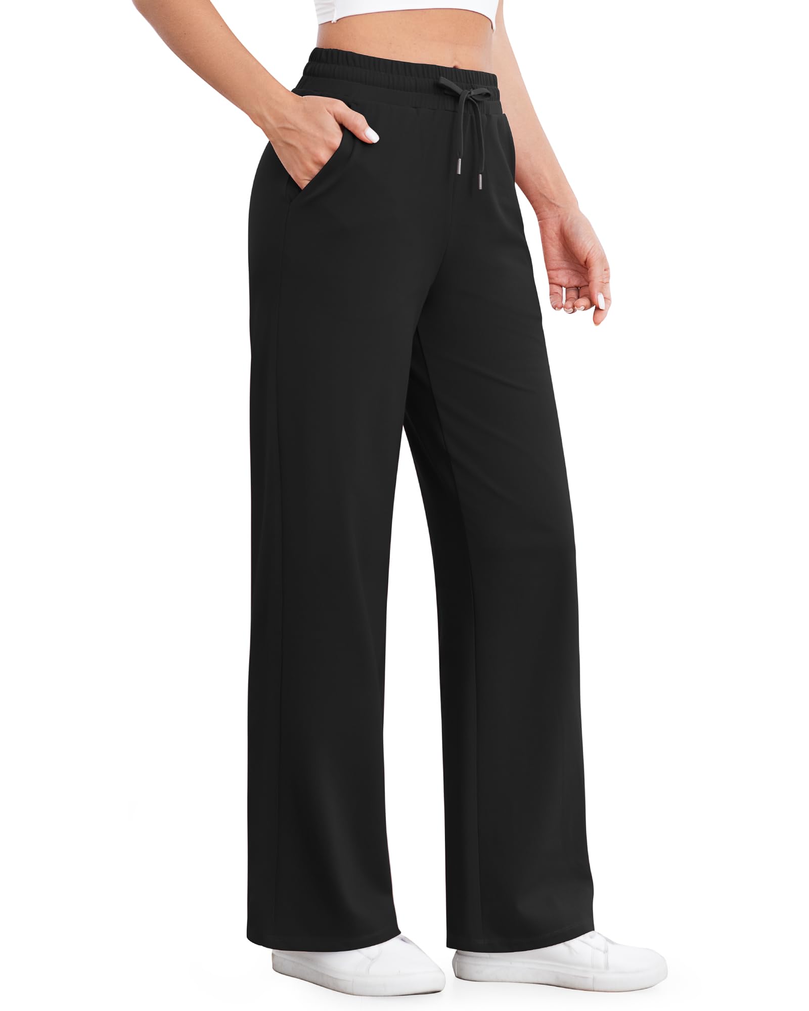G4Free - EverGoing Wide Leg Mid-Waist Drawstring Casual Pants -GF24J261AA-S-GF24J262AA-S-GF24J263AA-S-GF24J261AB-M-GF24J262AB-M