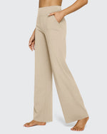 G4Free - EverGoing Wide Leg Yoga Pants Business Casual 29'' -GF23J183AF-XS