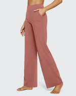 G4Free - EverGoing Wide Leg Yoga Pants Business Casual 29'' -GF23J183Z02A-XS