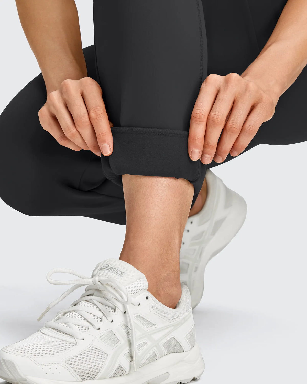 G4Free - Fleece Lined Elastic Cuff Pockets Workout Joggers -GF25D643AA-S-GF25D644AA-S-GF25D645AA-S-GF25D643AB-M-GF25D644AB-M